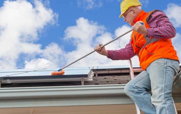 Duns soft wash roof cleaning